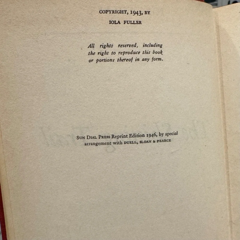 The Shining Trail Iola Fuller 1946 Sun Dial Press Hardcover Vintage Fiction